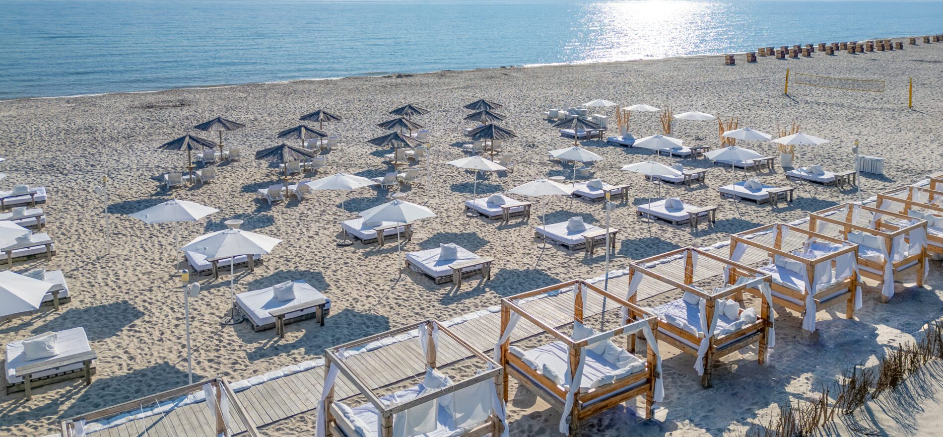 plaża w hotelu Bryza Jurata