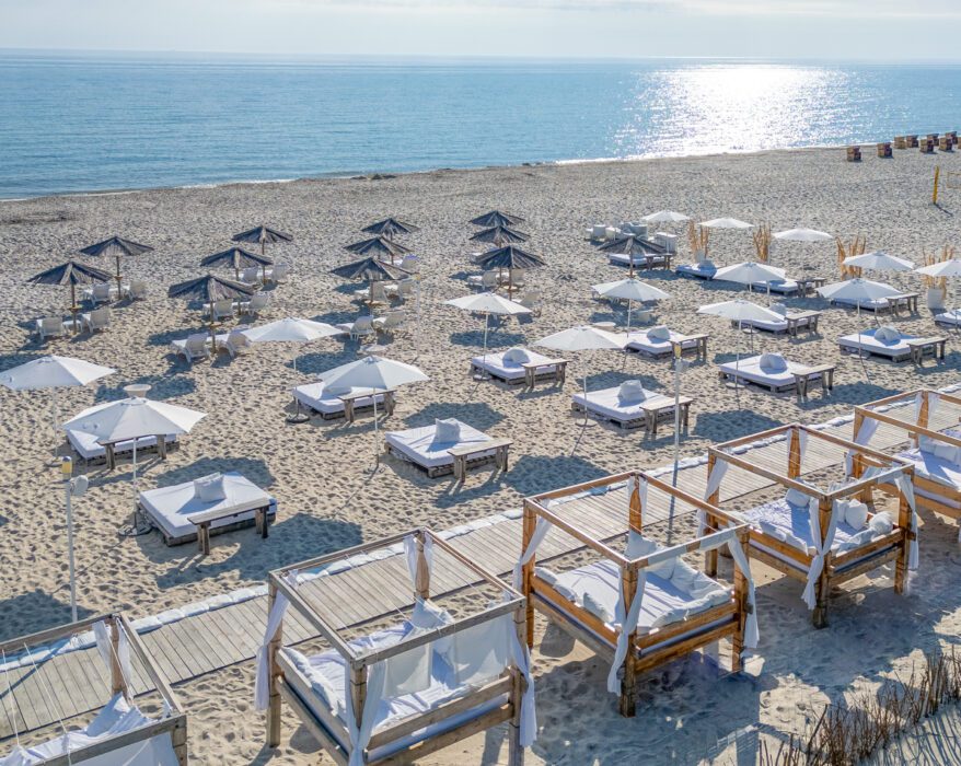 plaża w hotelu Bryza Jurata