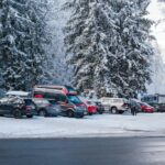 parking przy Okęciu