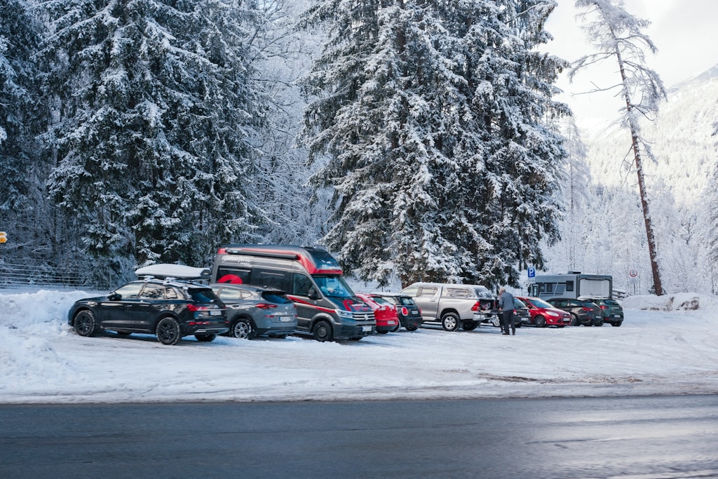 parking przy Okęciu
